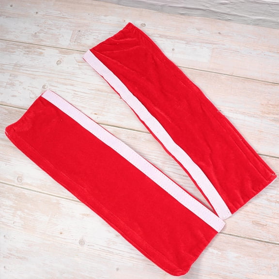FENGGUIQU 2-Pack Refrigerator Handle Covers Flannel Protective Sleeves for Kitchen Appliance Cleanliness and