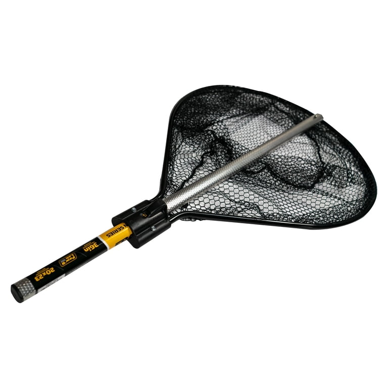 Frabill Sportsman Series Landing Net, 20 x 23 Hoop , Meshguard Netting, 36 in Collapsable Handle Frabill Sportsman Series Landing Net, 20 x 23 Hoop , Meshguard Netting, 36 in Collapsable Handle