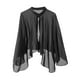 thumbnail image 1 of Kimono de gasa Colcomx para mujer cubrir playa Negro, 1 of 6