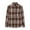 Khaki, variant on AnuYalue Big and Tall Plaid Shirt for Men Casual Flannel Shirt Lightweight Long Sleeve Tops Button Down Shirt Jacket with Pocket