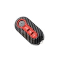 thumbnail image 2 of Speravity Funda de carbono para mando a distancia, carcasa de plástico portátil para mando a distancia, soporte ligero, bolsa protectora, Automoción decorativa y accesorios Rojo, 2 of 6