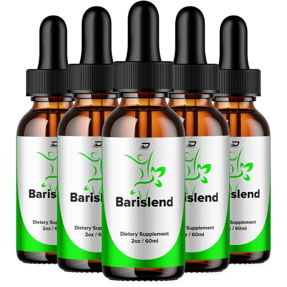 Barislend Drops Healthy Formula - Barislends Drops All Natural Healthy Levels, Extra Strength, Barisend Reviews, 5 Pack, 5 Month Supply