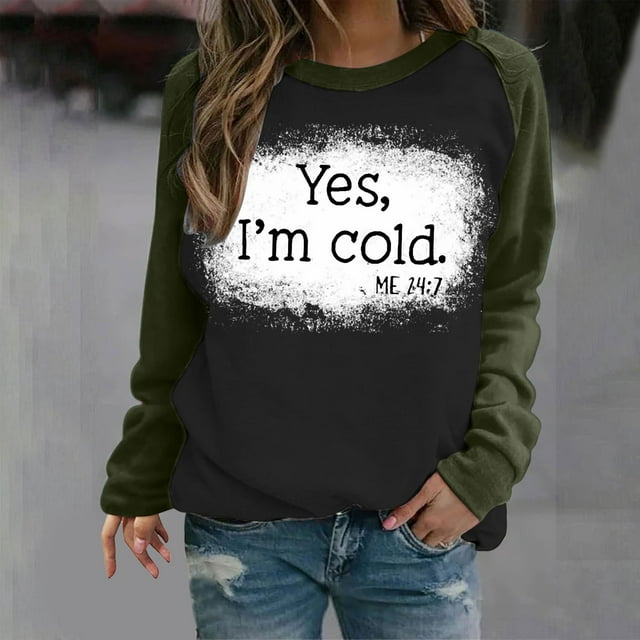 2023 Chandail en Molleton Mode pour Femmes 50 % de Réduction Liquidation T-shirt Imprimé Manches Longues Blouse Col Rond Hauts Décontractés Chandail en Molleton