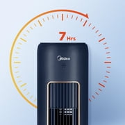 Midea 42 Tall 3-Speed Smart Tower Fan with Wi-Fi, New, Blue, MFT1021CRWB