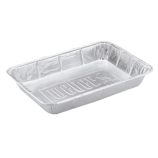 Paquete de Bandejas Weber de Aluminio Deshechable