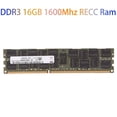 thumbnail image 1 of Memoria RAM DDR3 de 16 GB, 1600 MHz, RECC, PC3-12800, 240 pines, 2RX4, 1,35 V, REG ECC, para placa base X79 X58, 1 of 4