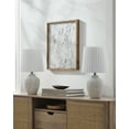 thumbnail image 4 of Livabliss Pines Traditional Accent Table Lamp, 19-inch, Cream with White Shade (Set of 2), 4 of 5