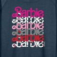 thumbnail image 3 of Barbie - Stacked Barbie Vday - Women's Lightweight French Terry Long Sleeve Shirt, 3 of 5