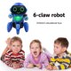thumbnail image 5 of Robot eléctrico inteligente de 6 garras Robot de baile musical para cantar juguetes para niños y niñas Sywqhk libre de BPA, 5 of 8