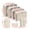 Beige, variant on Herrnalise 7 Set Packing Cubes for Suitcases, Travel Luggage Packing Organizers with Laundry Bag, Compression Storage Shoe Bag, Clothing Underwear Bag, for Man & Women