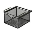 thumbnail image 4 of Canasta Deslizante Colgante Organizador de Cajón Fácil de Instalar Sin Taladro para Organización Bajo Gabinete Porta Cápsulas de Café Y Clasificación 22 cm x 46 cm x 9 cm, 4 of 9