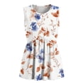 thumbnail image 3 of Hilenly Womens Tank Top Sleeveless Crew Neck Peplum Tops Loose Fit Casual Flowy Summer Clothes, 3 of 6