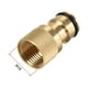 thumbnail image 3 of Conector Rápido de Grifo de Latón M18 con Rosca Femenina Adaptador de Enchufe de Manguera para Sistema de Irrigación de Jardín, 3 of 4