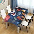 thumbnail image 3 of Yayeee Tablecloths for Rectangular Tables 54 x 54 inch Party Table Cover, Art Flowers, 3 of 6