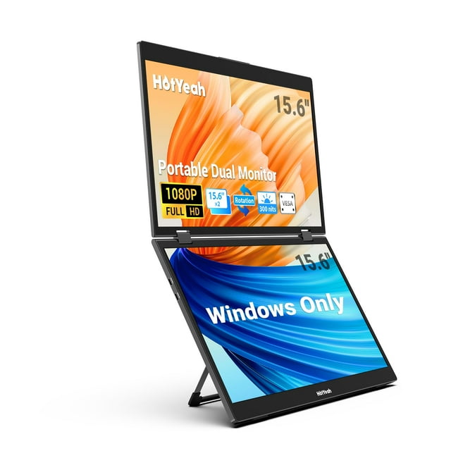 Extensor triple de pantalla para portátil HotYeah 15.6 pulgadas 1080P FHD IPS