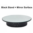 thumbnail image 2 of Linyer Electric Rotation Display Stand Adjustable Three Modes Live Dynamic Rotating Table Props Wear-resistant Display Support Black/Mirror, 2 of 8