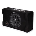 thumbnail image 1 of Kicker 48CDF104 Comp subwoofer de 10" en gabinete de disparo hacia abajo, 4 ohmios, 1 of 5