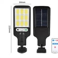 thumbnail image 2 of 4 Piezas Lámpara de Calle con Sensor Lámparas Solares de Seguridad Impermeables para Exteriores para Jardín Patio Camino Luz de Control Remoto, 2 of 5