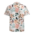 thumbnail image 3 of High Quality Hawaiian Shirts for Men Short Sleeve Aloha Beach Shirt Floral Summer Casual Button Down Shirts Blouses 9EEEFO, 3 of 7
