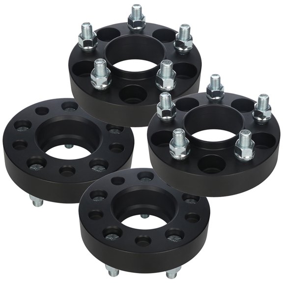 ECCPP fit for 1994-2010 for Mazda B4000 1.25" 5 lug Hubcentric wheel spacers 5x4.5 5x114.3mm Wheel Spacers Kits 1/2" Studs 70.5mm