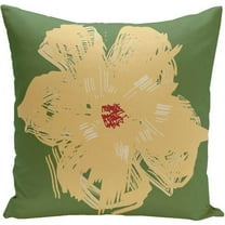 Simply Daisy 16" x 16" Polyester Outdoor Pillow