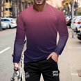 thumbnail image 2 of VJATTWR Long Sleeve Shirts for Men Sun Lightweight Wicking Running Jogging Athletic Workout Tee Shirt M, 2 of 4