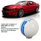 thumbnail image 4 of Perilla de Palanca de Cambios de 5 Velocidadas, Perilla de Palanca de Cambios de Carreceras, Perilla de Cambio Manual de Bola Redonda Con 3 Adaptadores, Para Mustang 1967-2018, 4 of 7
