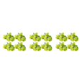 thumbnail image 4 of yingyy 1/2/3 4X Artificial Flower Faux Plant Home Decal Workmanship Multipurpose Long-lasting Exquisite Fake Flowers Wedding Decor Green 3PCS, 4 of 6