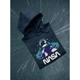 thumbnail image 3 of NASA Nasa Spaceman W Planet Earth Hoodie Men -NASA Designs, Male Medium, 3 of 4