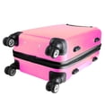 thumbnail image 4 of MOJO Pink LSU Tigers 21" 8-Wheel Hardcase Spinner Carry-On Luggage, 4 of 6