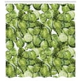 thumbnail image 3 of Ambesonne Desert Shower Curtain, Sun Cactus Landscape, 69"Wx75"L, Green, 3 of 3