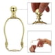 thumbnail image 5 of Kit de arpa de lámpara de 5 pulgadas Uxcell con soporte para pantalla de lámpara tono dorado, 1 juego, 5 of 6