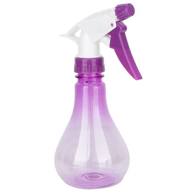 Botella pulverizadora de agua portátil con forma de calabaza retro para plantas (púrpura)