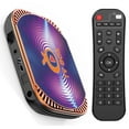 thumbnail image 1 of Android 11.0 TV Box MXIII X4 Amlogic S905X4 con 4GB RAM 64GB ROM 4K Ultra HD H.265 Dual Band WiFi BT 4.0 Media Box 2.4/5Ghz WiFi 1000M LAN, 1 of 7
