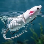Bisitoy Topwater Mouse Fishing Lures, Floating Rat Lure for Exciting Topwater Catches