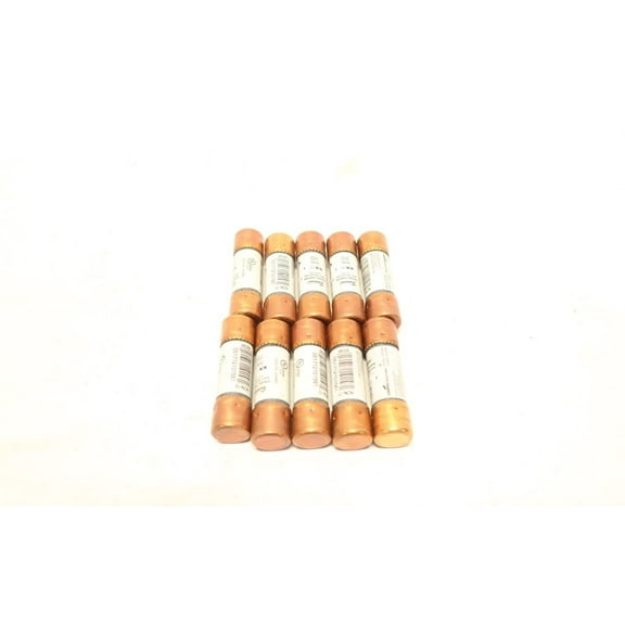 Box of 10 COOPER BUSSMANN NON-15 BUSS K5 15A AMP 250V-AC Cartridge Fuse