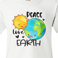 thumbnail image 4 of Inktastic Earth Day Peace Love Earth Youth T-Shirt, 4 of 5