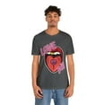 thumbnail image 2 of Love is a Pill Anti Valentines Shirt - Pop Art Tongue Graphic Valentines, 2 of 7