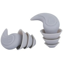 Xecvkr Swimming Earplugs for Adults Kids Waterproof Diving Ear Plugs with Superconducting Sound Hole Communication Comfortable Reusable with Case