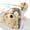 light brown, variant on Rechargeable Interactive Dog Toy Motion Activated Vibrating Bouncing Jump Ball Bit Resistant Squeaky Wiggle Plush Toy