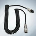 thumbnail image 1 of Práctico Cable de Extensión en Espiral de 8 Pines para Transceptores de Radio con Conectores Macho/hembra, 1 of 8