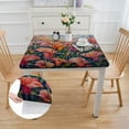 thumbnail image 2 of Wuche Colorful Calla Lily Lightweight Square Tablecloth Great for Home Kitchen/Parties/Holiday Dinner white, 2 of 7