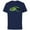 Navy, variant on Villains Sleeping Beauty Maleficent Break the Spell - Short Sleeve Cotton T-Shirt for Adults - Customized-Yellow
