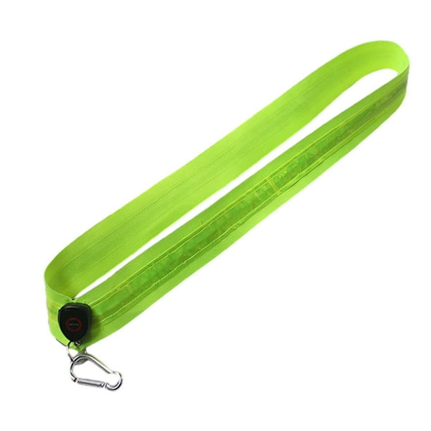 Luz LED para correr de noche, equipo de seguridad, cinturón para correr, equipo de seguridad para caminar por la noche, para hombres y mujeres,