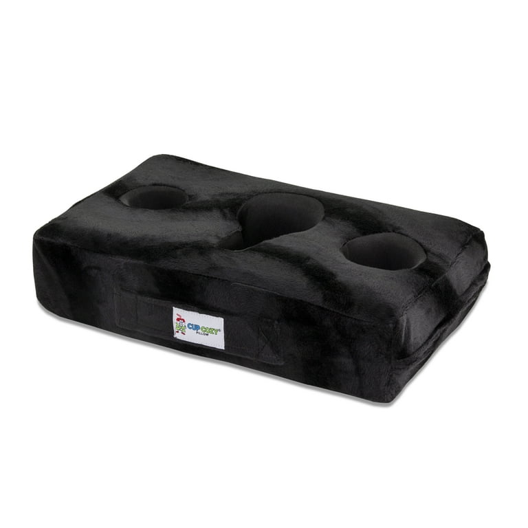 Cup Cozy Pillow 3 Hole (Black)- As Seen on TV-The world's BEST cup