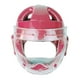 thumbnail image 3 of Casco de Karate, casco de boxeo, casco deportivo con cubierta facial, protección para la cabeza para Taekwondo, artes marciales, Sanda, entrenamiento rojo m, 3 of 8