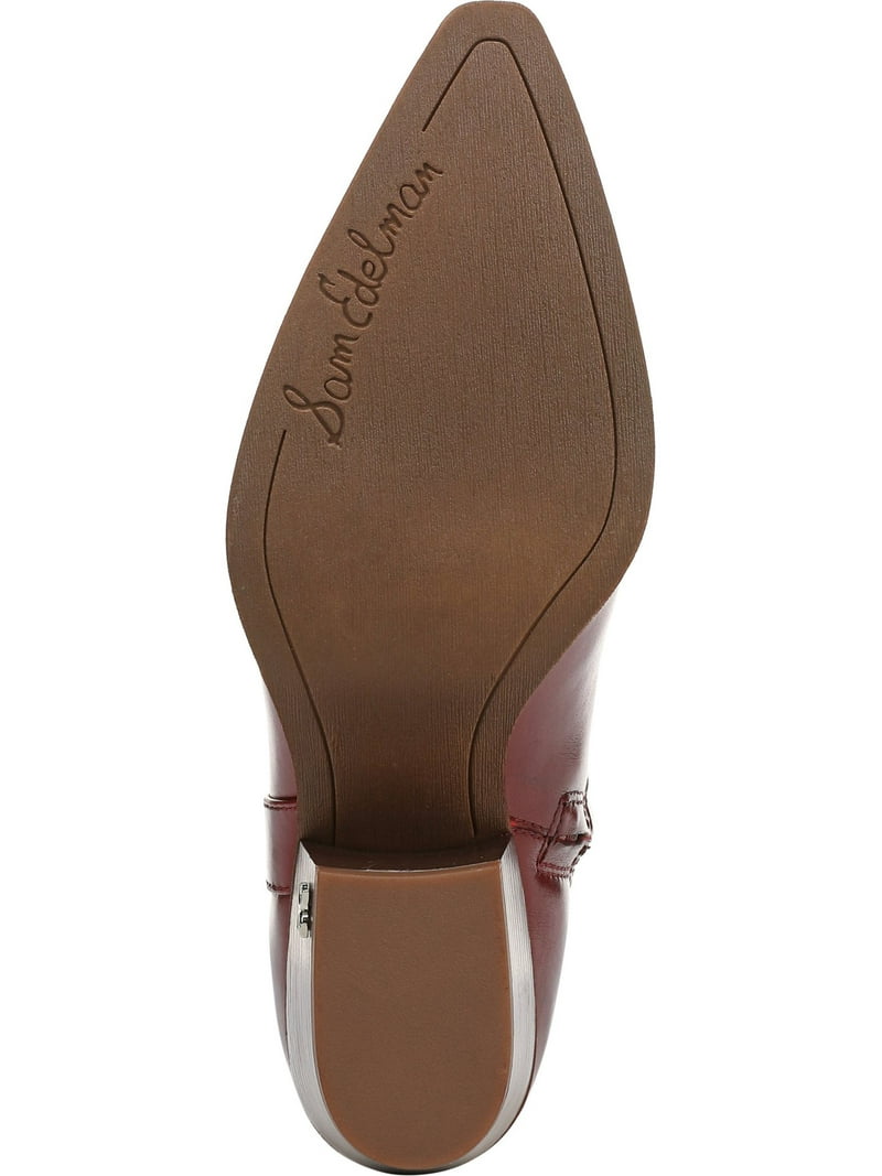 (取寄) サムエデルマン レディース ワイアット Sam Edelman women Wyatt Deep Scarlet Wide Calf Sam Edelman Women's Wyatt Western Boot Deep Scarlet 7.5M - Walmart.com