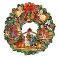 thumbnail image 5 of Nativity Holiday Door Hanger, Door Wreath by G. DeBrekht | Nativity Holiday Decor - 8185314H, 5 of 11