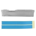 thumbnail image 1 of 1Set RAM Heatsink Radiator Cooling Heat Sink Cooler for DDR2 DDR3 DDR4 Desktop Memory Heat Dissipation Pad WHITE, 1 of 6