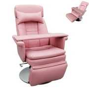 INTBUYING Facial Beauty SPA Salon Chair for Beauty Home Office Pneumatic Load 440LB 360Degree Rotation Pink